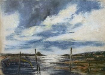 The Road to Holy Island, Northumberland